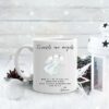 Friends Are Angels, Friendship Gift, Best Friends Mug, Best Friend Gift, Friends Mug, Gift for Her, Friend Present, Quote Mug, - Image 3