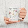 Personalised 80th Birthday Mug, Best Nana Ever mug, Best Grandma Mug, Nanny coffee cup, Grandmother gift, Nana Gift Idea, Birthday Gift