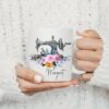 Sewing Gifts, Custom mug personalised, Christmas Mug, Coffee Mug, Name Mug, Sewing Coffee Mug, Crafty Sewing Machine Mug, Gift for her Mug