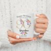 Personalised 50th Birthday Mug, Best Nana Ever mug, Best Grandma Mug, Nanny coffee cup, Grandmother gift, Nana Gift Idea, Birthday Gift - Image 6