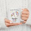 Personalised 50th Birthday Mug, Best Nana Ever mug, Best Grandma Mug, Nanny coffee cup, Grandmother gift, Nana Gift Idea, Birthday Gift - Image 4