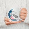 Mystical Mug, Moon Child, Celestial Mug, Witch Mug, Personalised Moon Mug, Spiritual Gifts, Birthday Gift, Costum Mug, Name Cup,