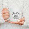 Gothic Bridesmaid Mug, Gothic Bride Gift, Witchy Bridal Party, Maid of Honour Gift, Bridesmaid Gift, Bride to be mug, Halloween Hen Party - Image 3
