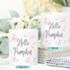 Hello Pumpkin, Pumpkin Spice Mug, Fall Mug, Best Friends Gifts, Custom Mug for Best Friends, Halloween Mug, Gnome, Hygge Mugs, Cozy Cup