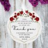 Personalised Mother of the Groom Wedding Gift, Personalised Hanging Ornament, Wedding  Ceramic Ornament Keepsake, Quote Keepsake Gift UK