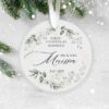 Our First Christmas Married, Personalised Ceramic Decoration, Christmas Ornament 2022, Personalized  Christmas Ornament, Wedding Keepsake