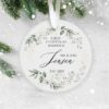 Our First Christmas Married, Personalised Ceramic Decoration, Christmas Ornament 2022, Personalized  Christmas Ornament, Wedding Keepsake - Image 2