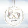 Personalised 60th Milestone Birthday Ceramic Ornament, Decoration Keepsake, Gift For Her, 60th Birthday Best Friend, Aunt, Nan, Gran, UK - Image 8