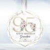 Personalised 60th Milestone Birthday Ceramic Ornament, Decoration Keepsake, Gift For Her, 60th Birthday Best Friend, Aunt, Nan, Gran, UK - Image 10