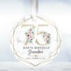 Personalised 60th Milestone Birthday Ceramic Ornament, Decoration Keepsake, Gift For Her, 60th Birthday Best Friend, Aunt, Nan, Gran, UK - Image 6