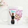 Personalised Birthday Mug, Special Birthday Best Friend, Sister, Cousin, Daughter, Grandaughter, Custom Mug, Celebration, Birthday Keepsake - Image 5