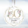 Personalised 60th Milestone Birthday Ceramic Ornament, Decoration Keepsake, Gift For Her, 60th Birthday Best Friend, Aunt, Nan, Gran, UK - Image 7