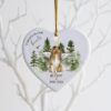 Shetland Sheepdog, Dog Loss Gift, Pet Memorial Gift for Christmas, Keepsake for Dog Lover, Custom Dog Ornament, Dog Passed Away, Angel Dog - Image 2