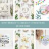 Personalised Mother of Groom Bride, As I Say I Do Quote, Wedding Keepsake, Thank You From Bride Groom, Floral Ceramic Heart, Floral Design - Image 3