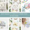 Our First Christmas Engaged, Personalised Ceramic Decoration, Christmas Ornament 2022, Personalized  Christmas Ornament, First Christmas - Image 2