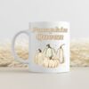 Pumpkin Queen, Hello Pumpkin, Autumn Home Decor, Personalised Cup, Halloween Gift, Cozy Mug, Fall Vibes, Fall Season, Thanksgiving, Leopard