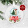Chihuahua, Personalised  Christmas Ornament, Christmas Tree Ornament, Custom Dog Ornament, Pet Lover, Personalized Bauble UK
