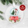 Bichon Frise, Personalised  Christmas Ornament, Christmas Tree Ornament, Custom Dog Ornament, Pet Lover, Personalized Bauble UK