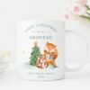 Grandpa First Christmas Mug, Cup Grandad 1st Christmas Present 2022, New Dad Gift, Name Mug, Baby's First Christmas, Gifts From Daughter Son - Image 2