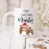 Grandad First Christmas Mug, Cup Grandpa 1st Christmas Present 2022, New Grandparents Gift, Name Mug, Baby's First Christmas, Keepsake - Image 5