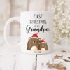 First Christmas Gift For Auntie 2022, Baby Christmas Gift For Aunt, Personalised Photo Mug, New Auntie 1st Christmas Gift Keepsake, Uncle - Image 4